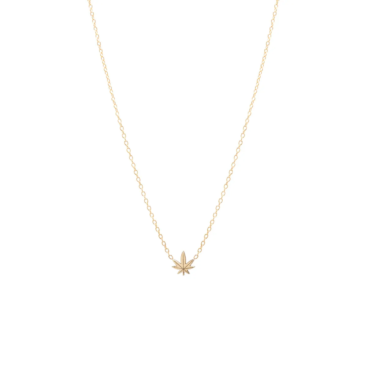 14k diamond itty bitty mary jane necklace