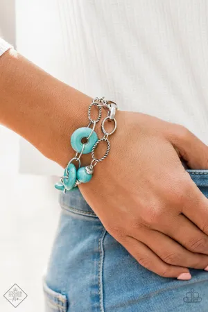 Absolutely Artisan Blue Paparazzi Bracelet