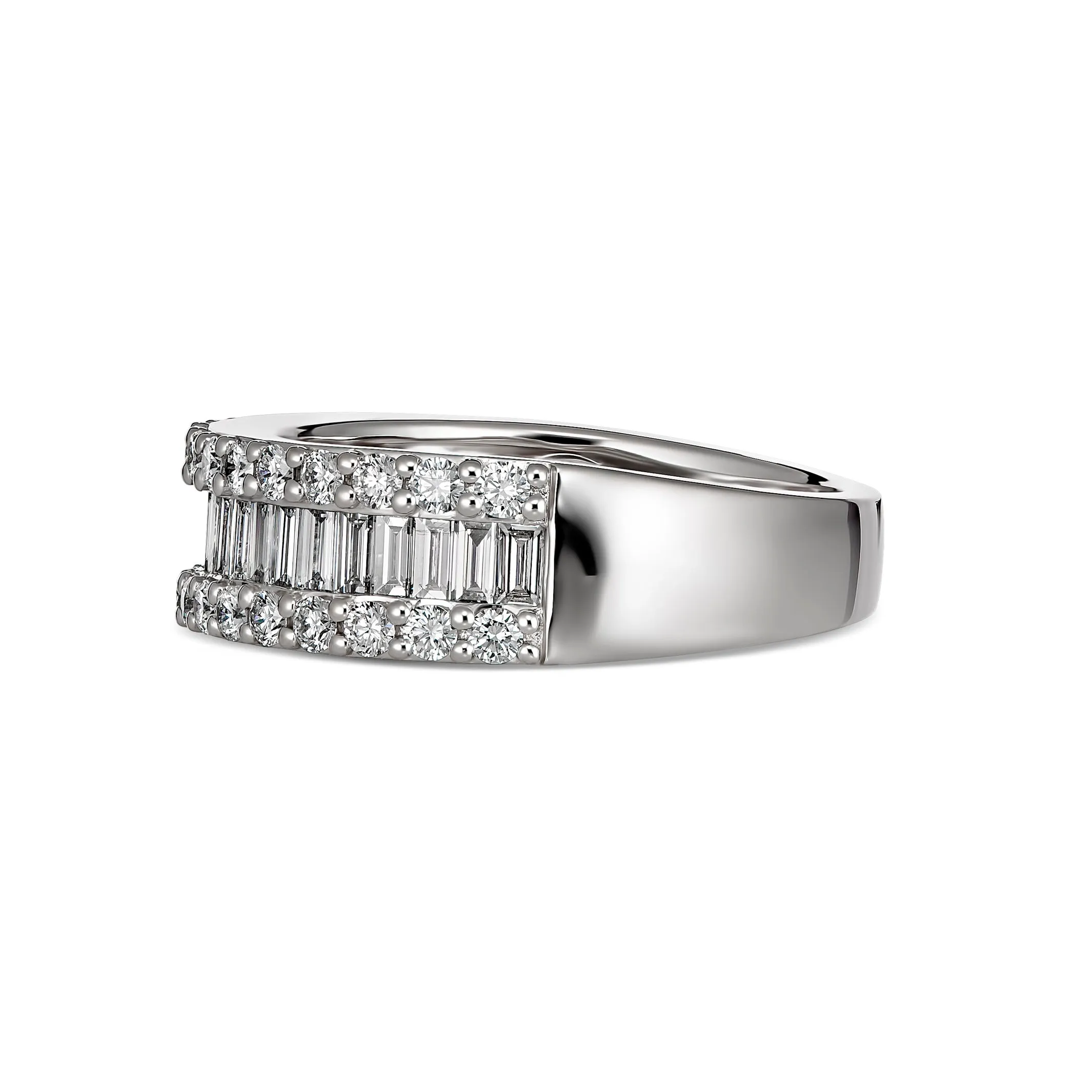 Artisan Valley Diamond Ring | White Gold