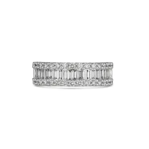 Artisan Valley Diamond Ring | White Gold