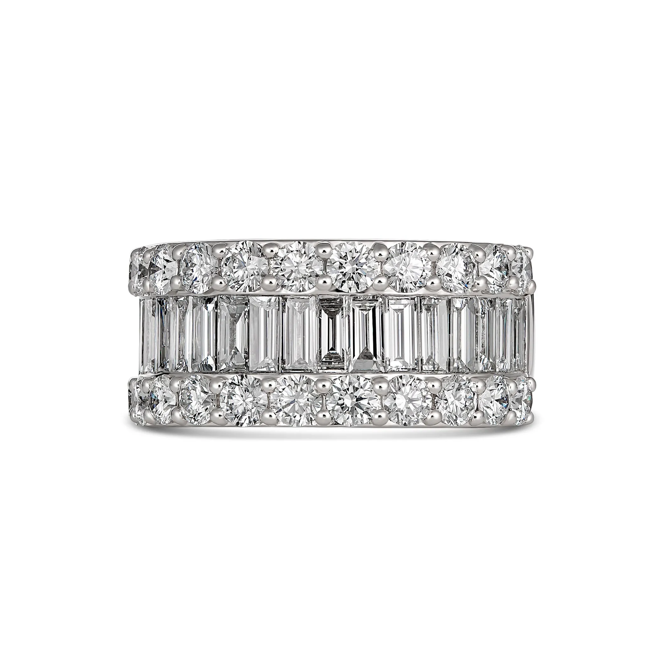 Artisan Valley Diamond Ring | White Gold