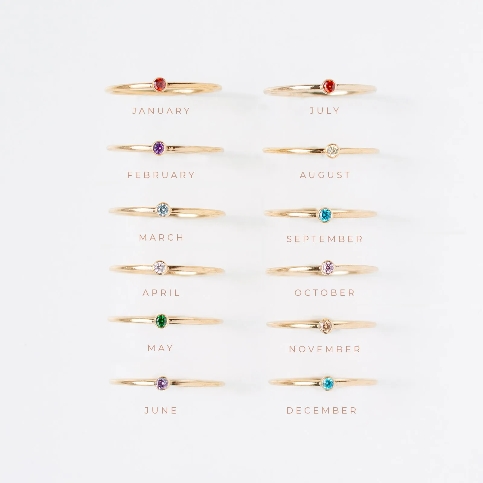 Birthstone Ring • August