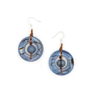 Blooming Days: Tagua Earrings-Lorena Biscayne Bay