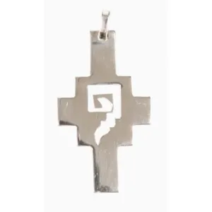 “Chakana” Peruvian Inspired Sterling SIlver Inka Cross