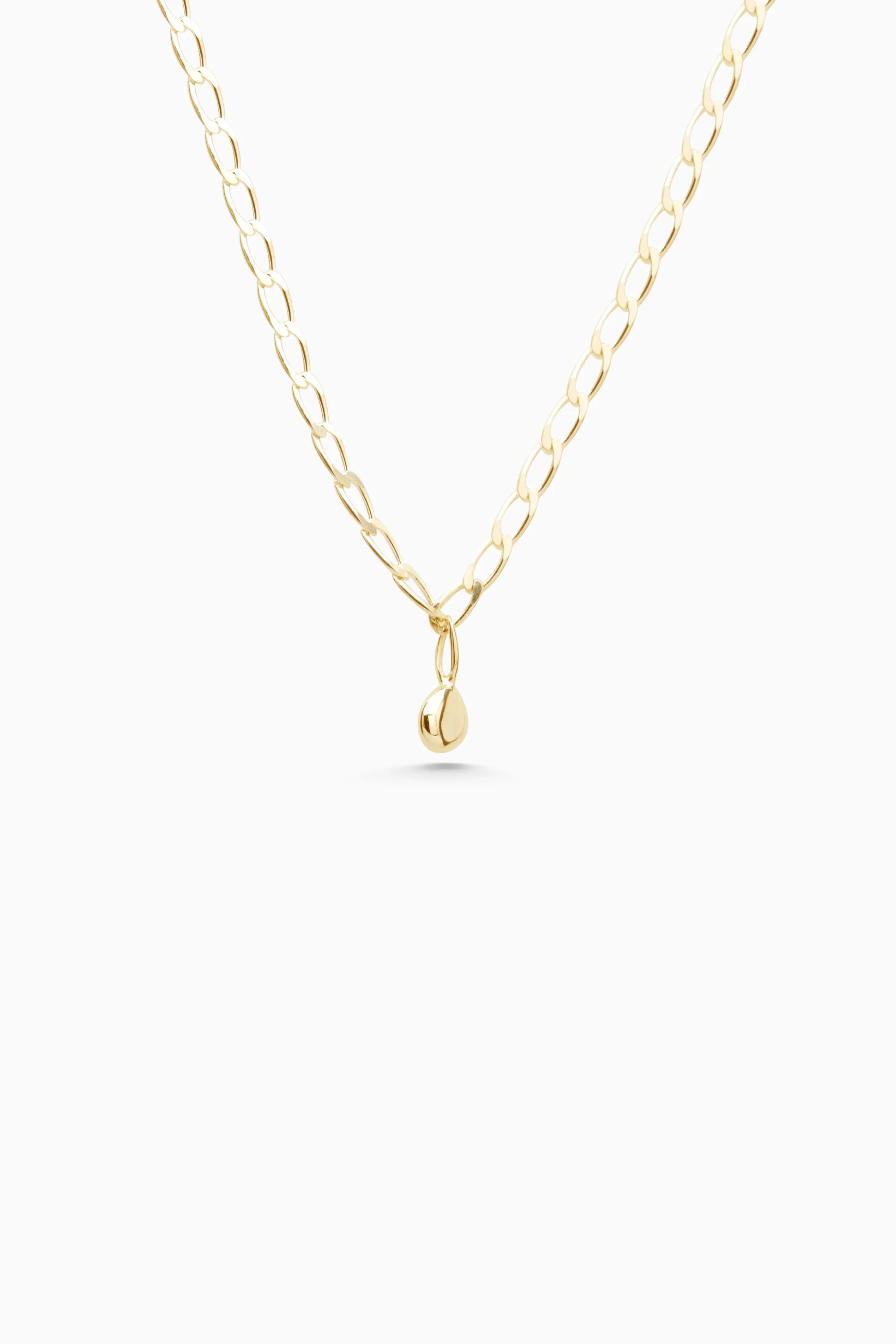 Chunky Tear Drop Chain | Gold