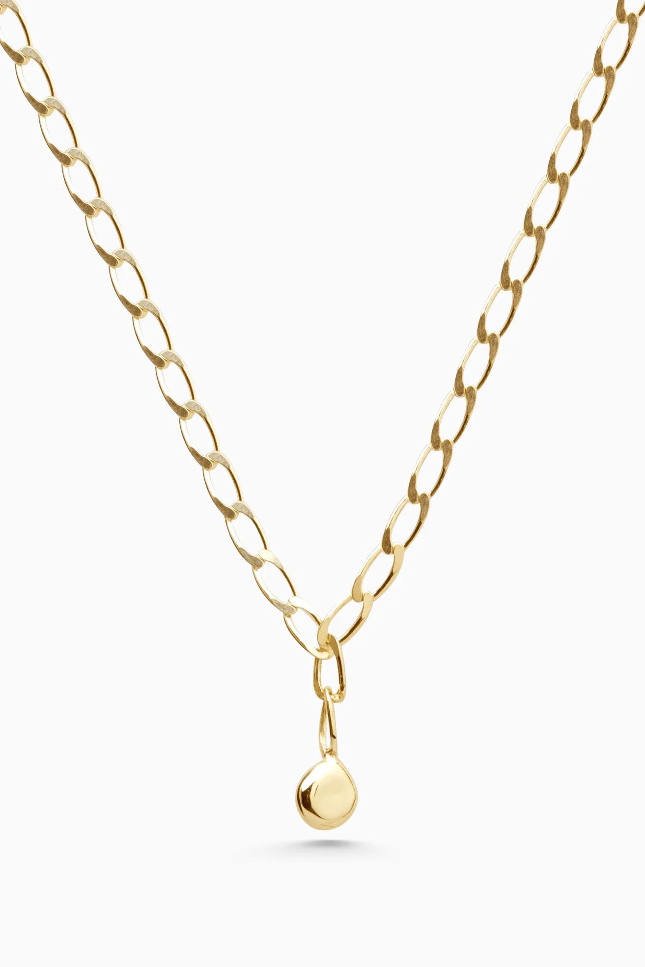 Chunky Tear Drop Chain | Gold