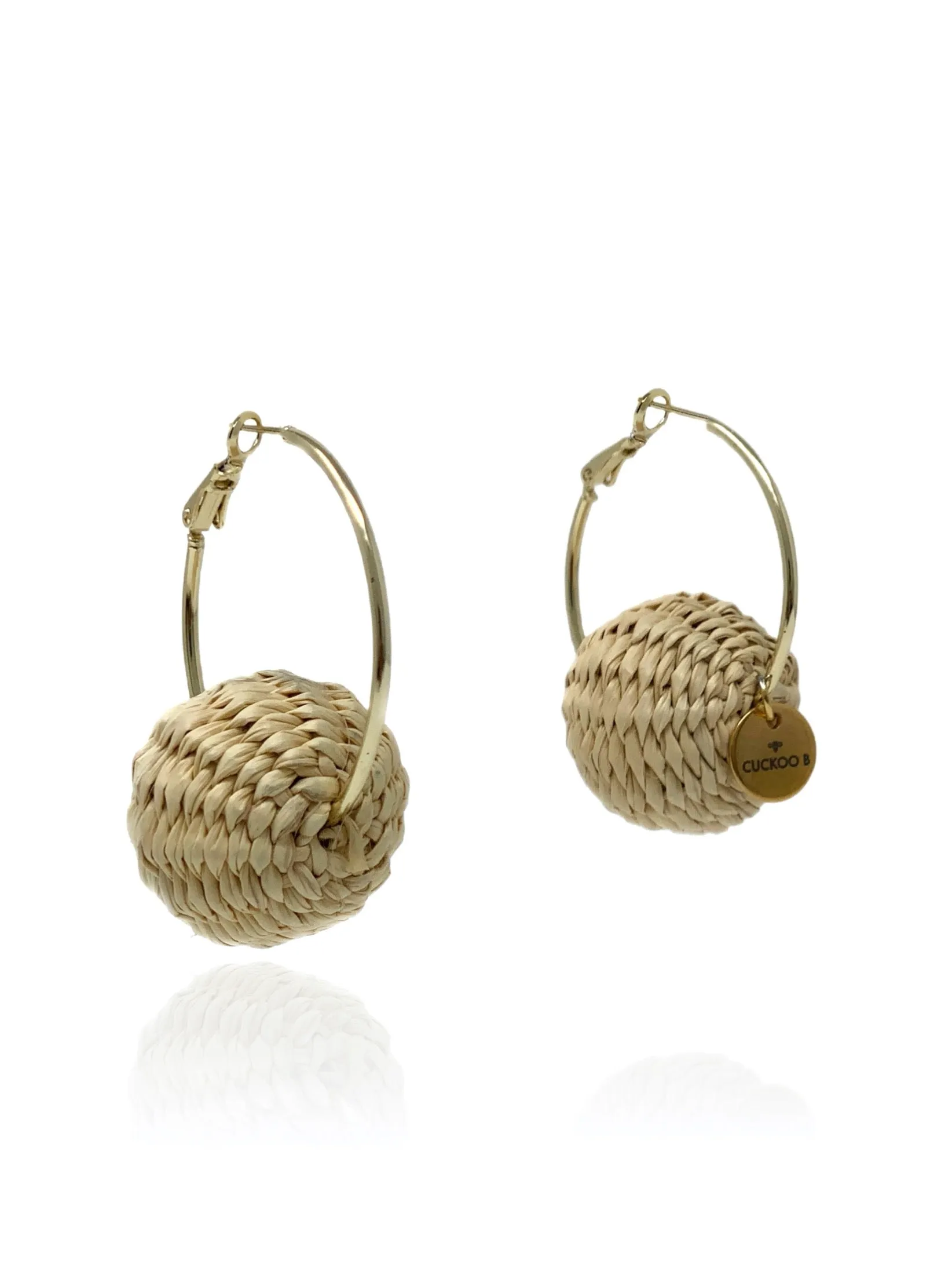 Claudia earrings natural