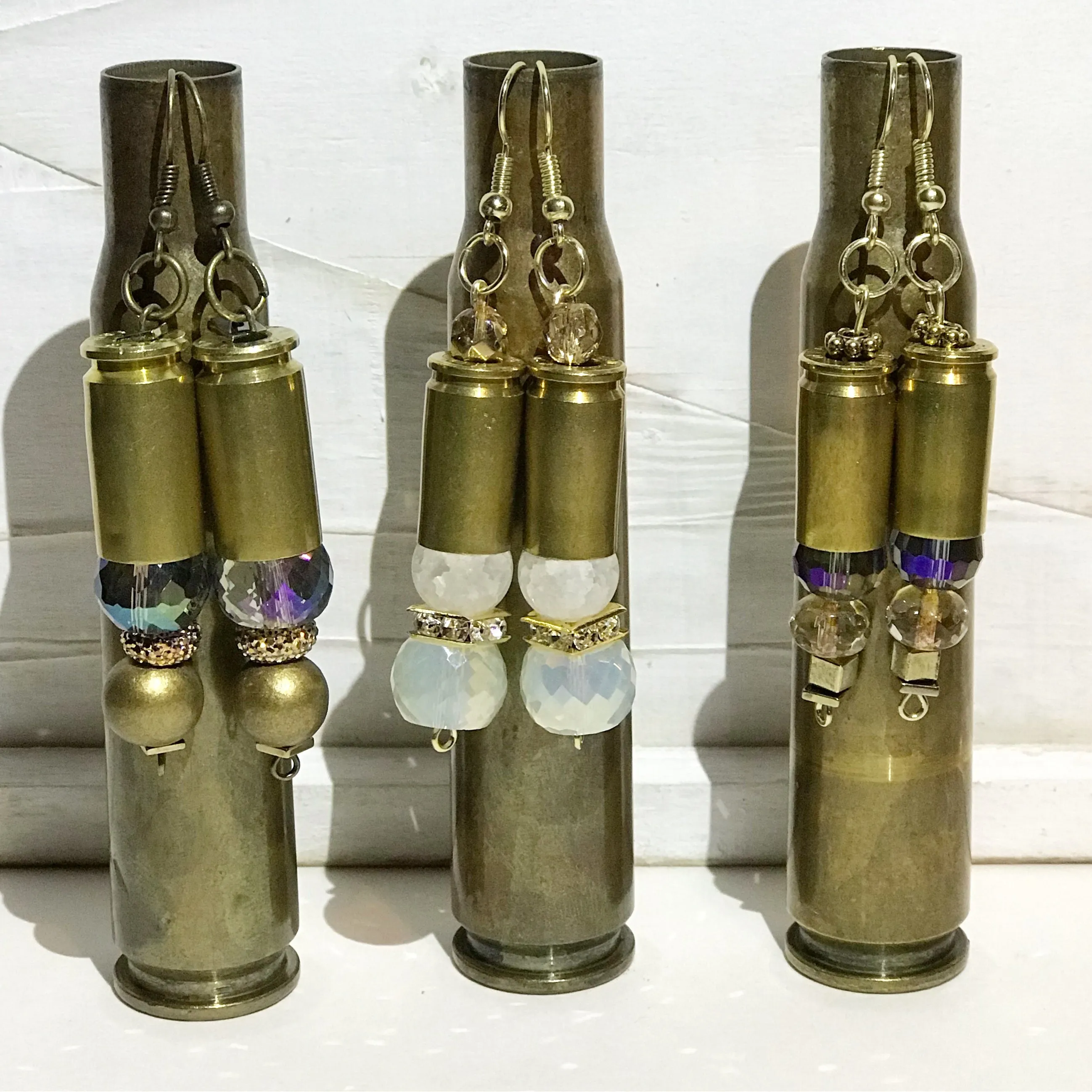 Custom C&P Bullet Casing Earrings