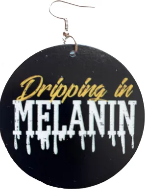 Dripping in Melanin | Natural Hair Jewelry| Afrocentric Accessories