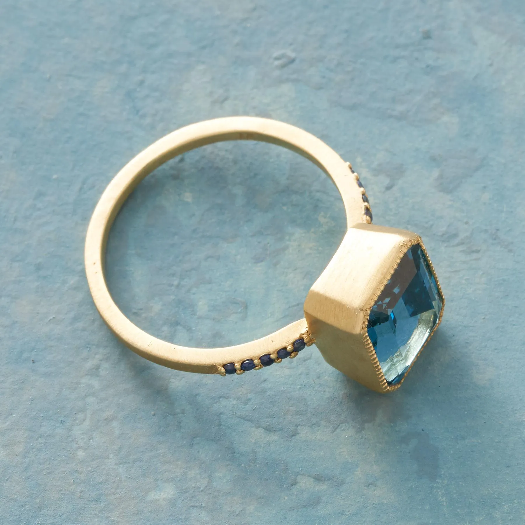 Elegance In Blue Ring