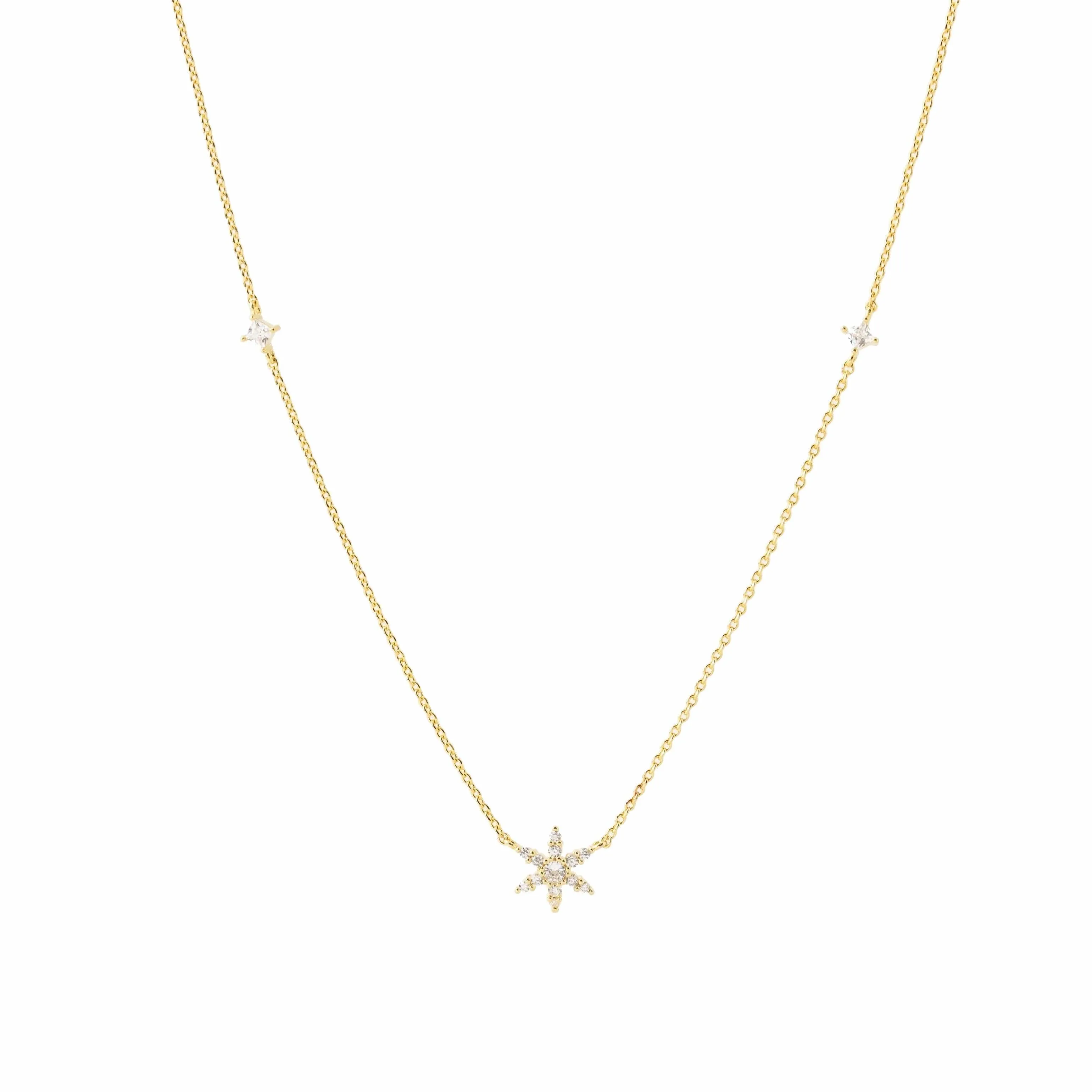 Etoile Star Necklace Gold