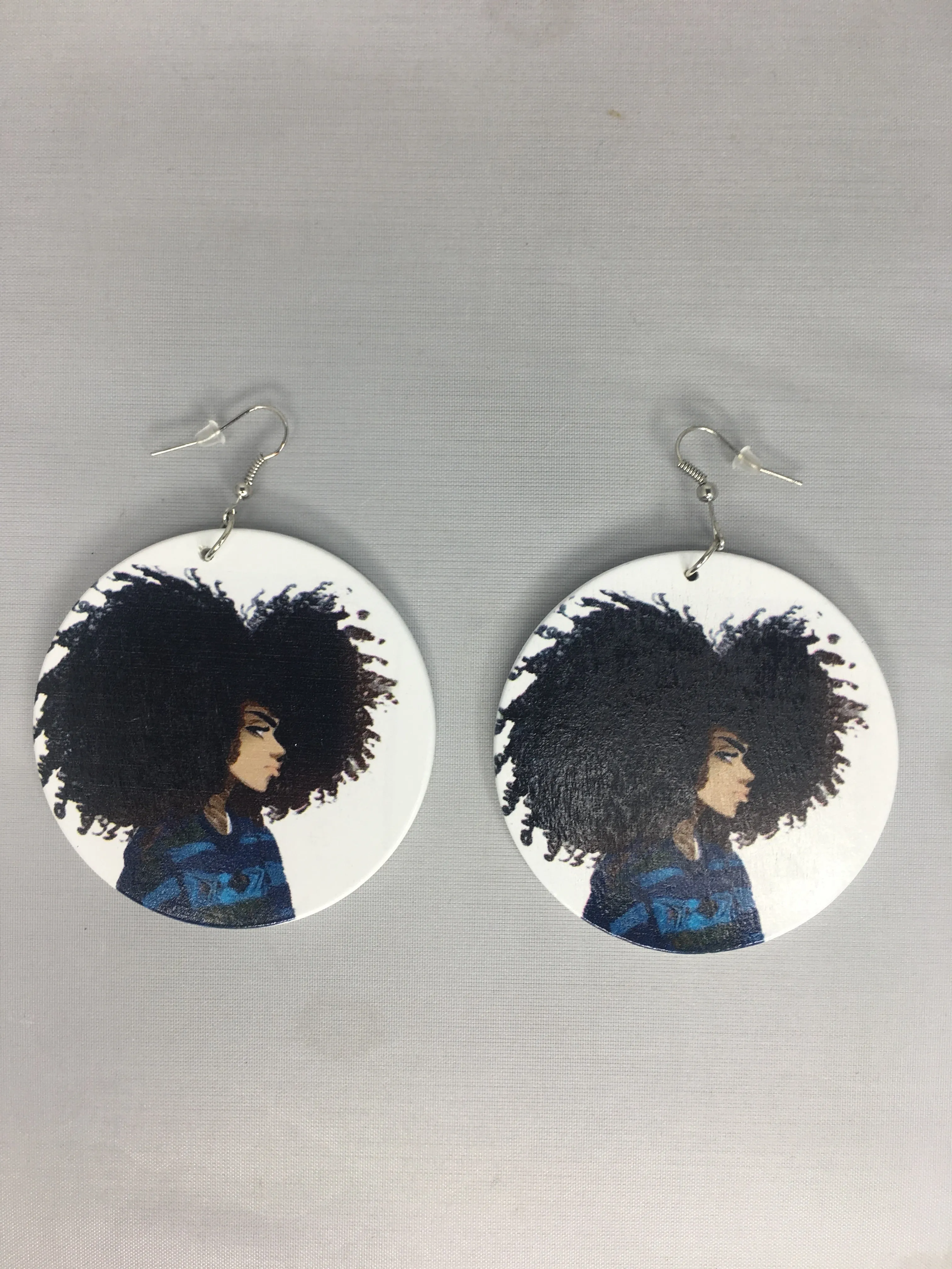 Frieda | Natural hair earrings | Afrocentric earrings | Afro earrings | jewelry | accessories