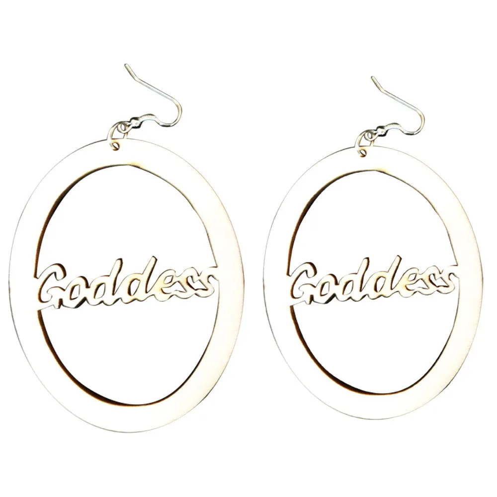 Goddess Earrings | Natural hair earrings | Afrocentric earrings | jewelry | accessories