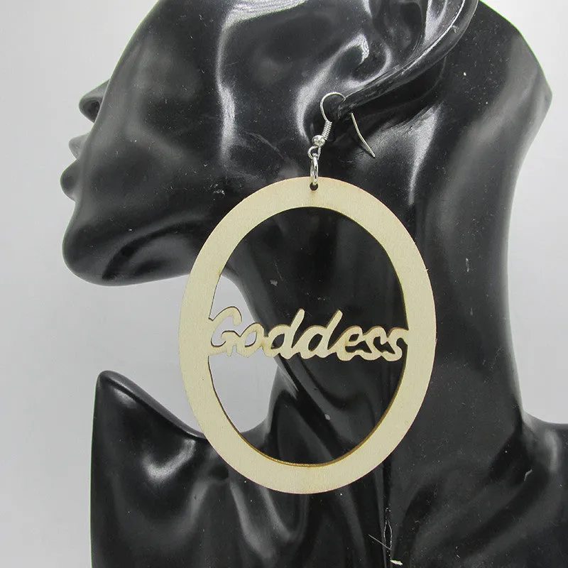 Goddess Earrings | Natural hair earrings | Afrocentric earrings | jewelry | accessories