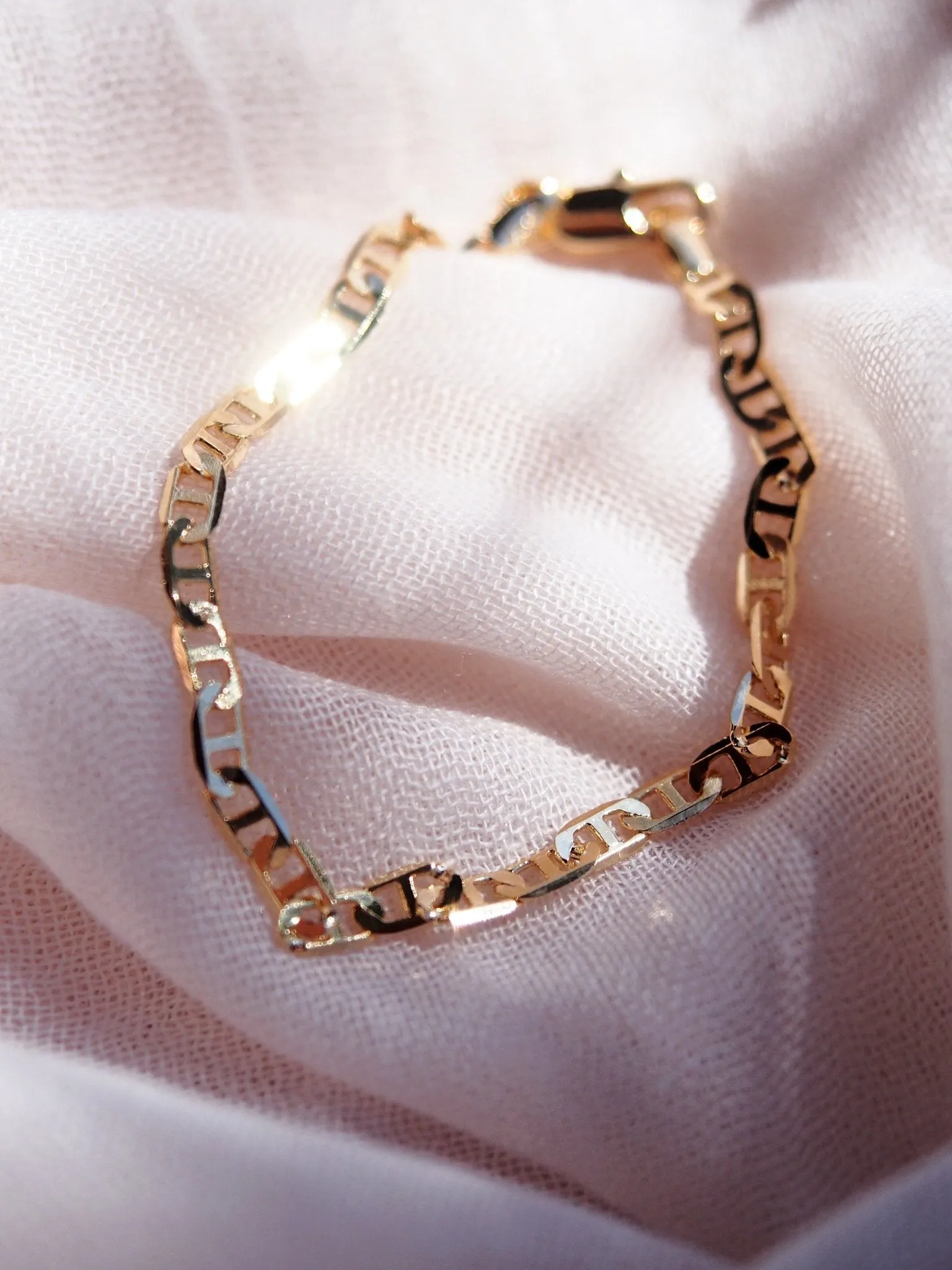 Gold Mariners Chain Bracelet - Kala