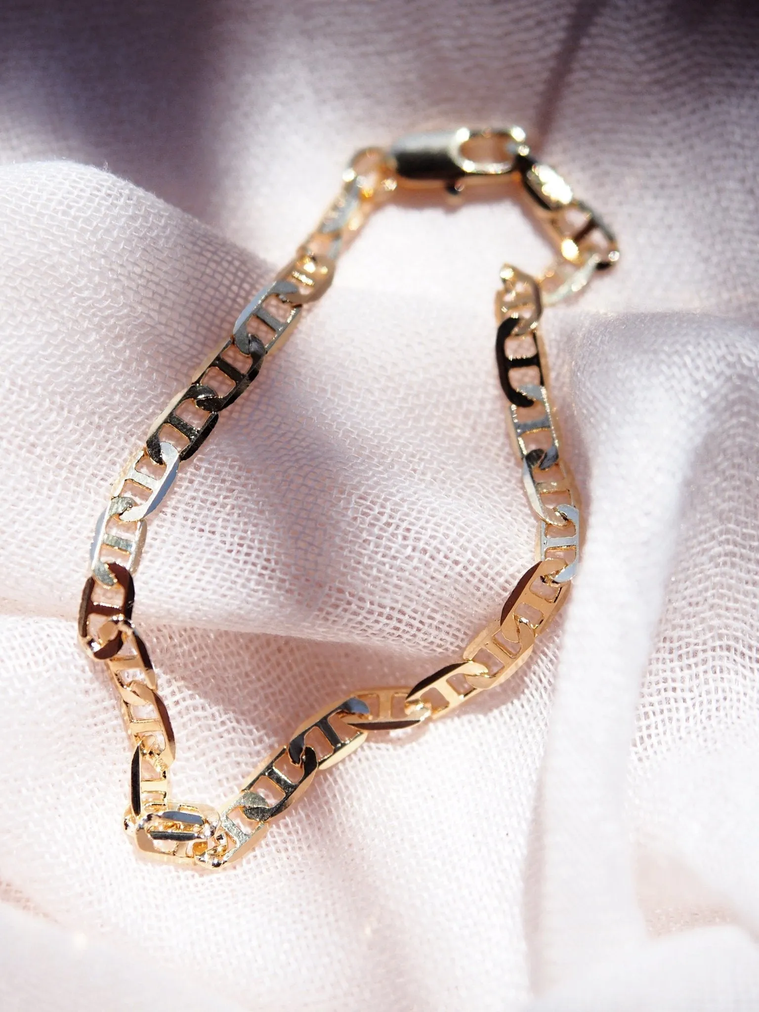 Gold Mariners Chain Bracelet - Kala