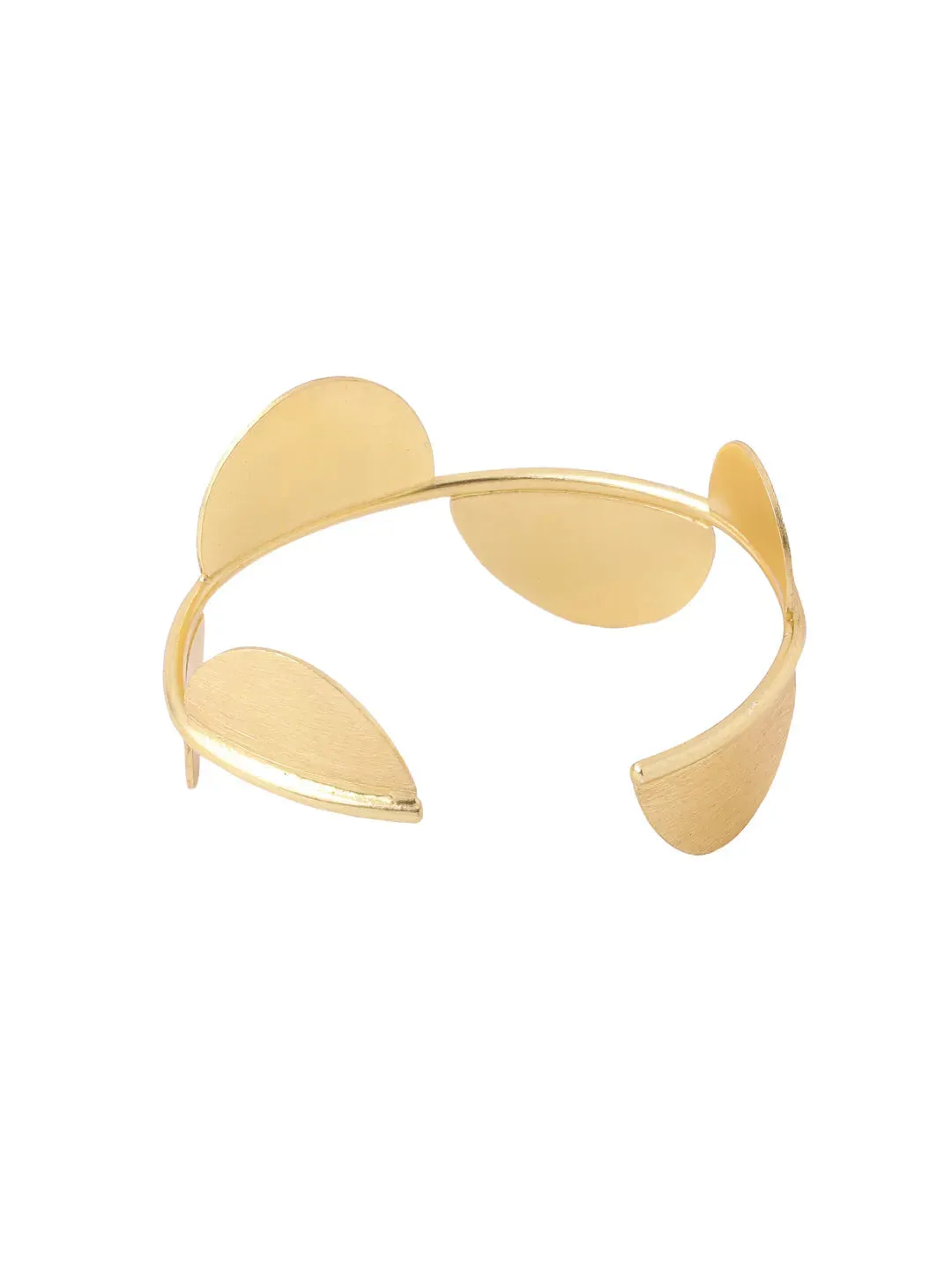 gold plated adjusted kada bracelet