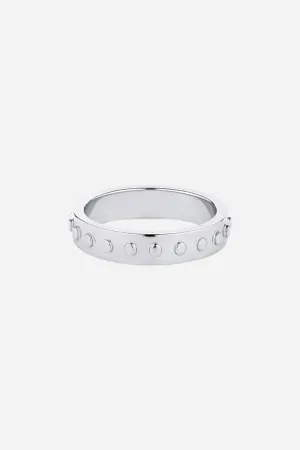 Gorjana Asher Ring Rhodium Size 8