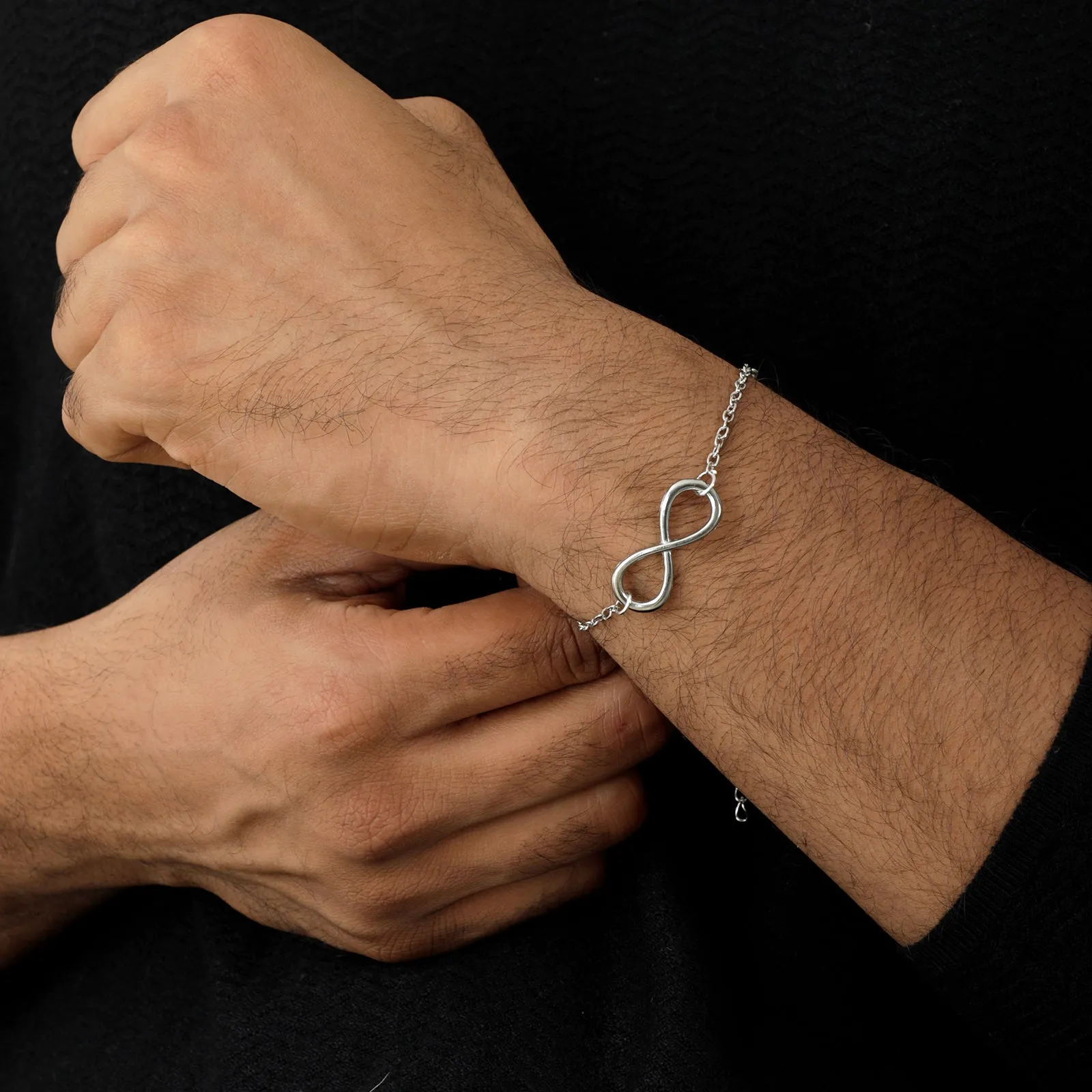 Infinity Silver Bracelet