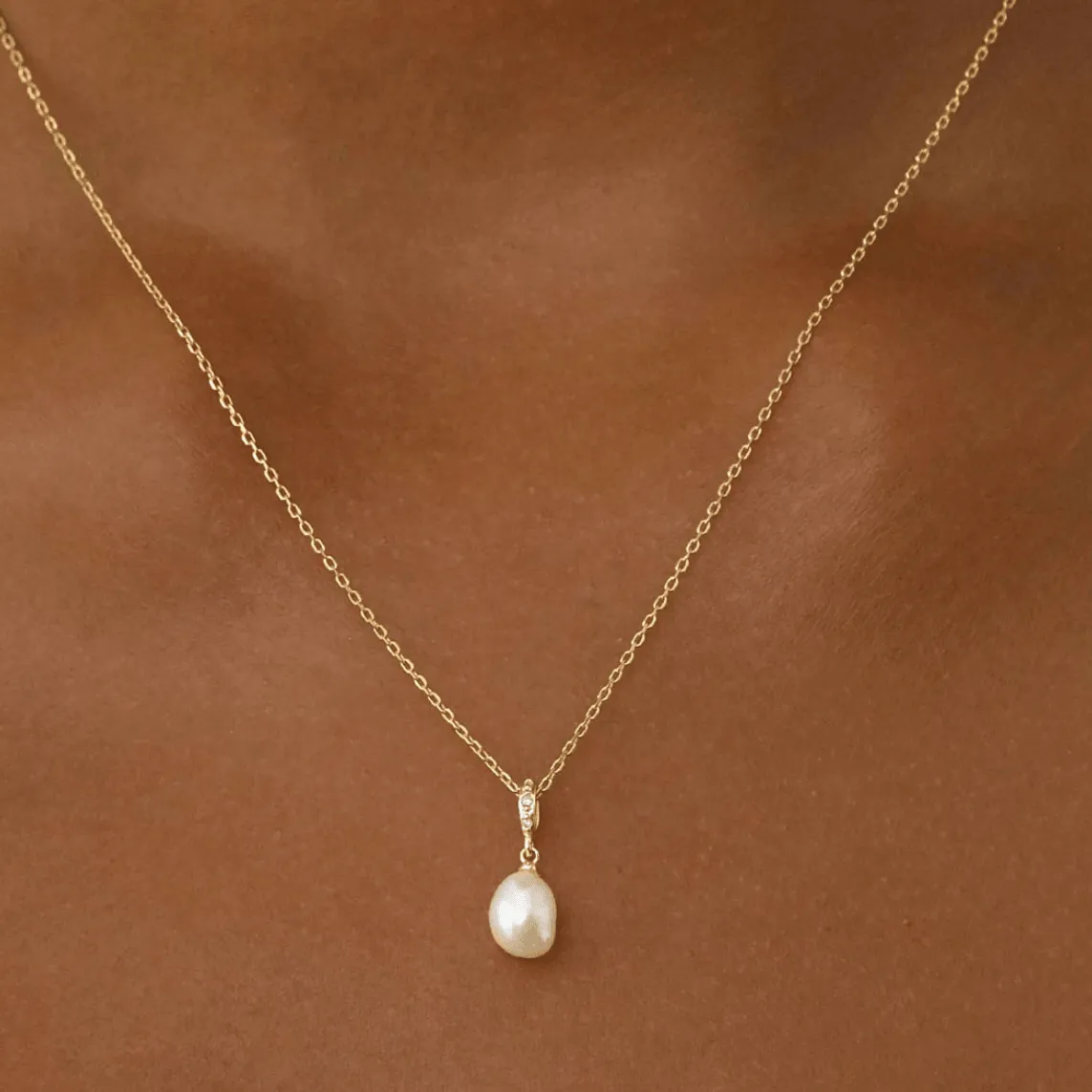 Intention of Peace Pearl Pendant