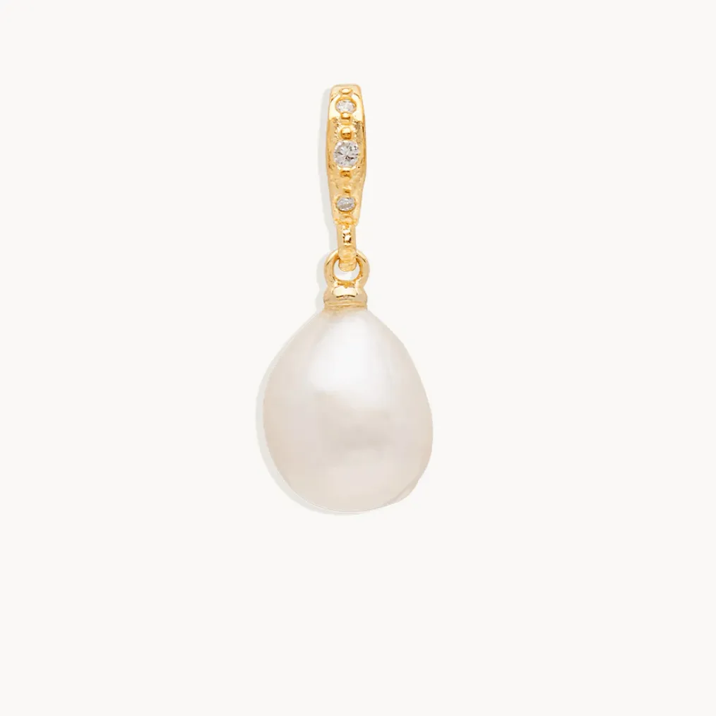 Intention of Peace Pearl Pendant