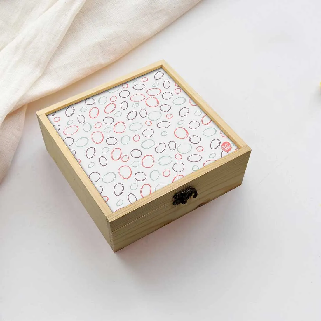 Jewellery Box Makepup Organizer -  Colorful Circle