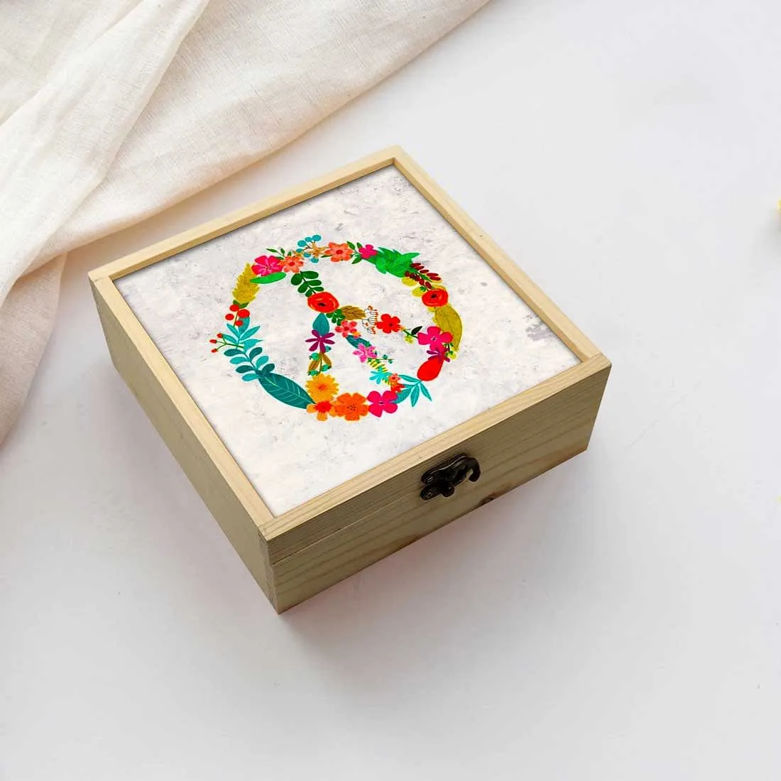 Jewellery Box Makepup Organizer -  Peace