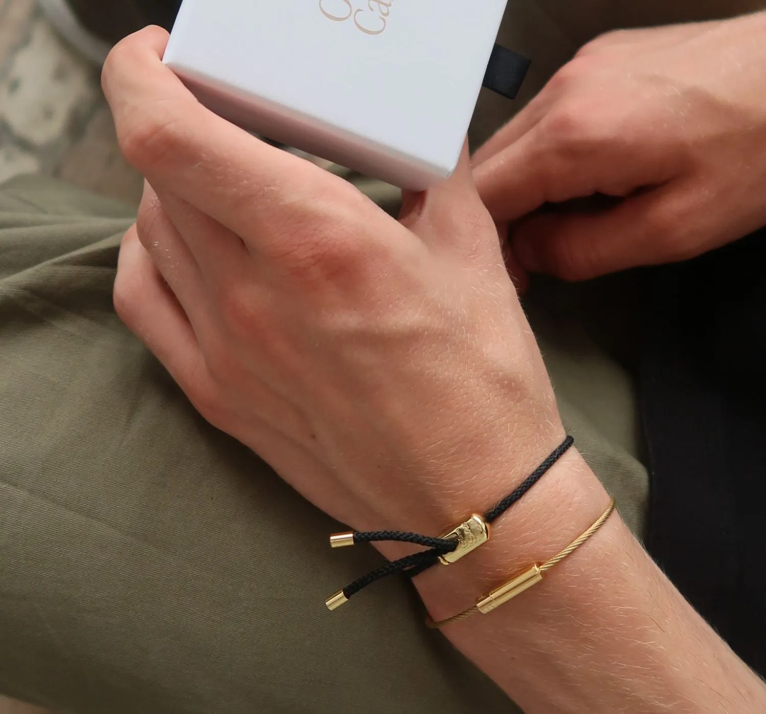 Michael Cable Bracelet | Gold