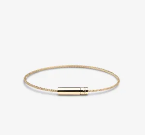 Michael Cable Bracelet | Gold