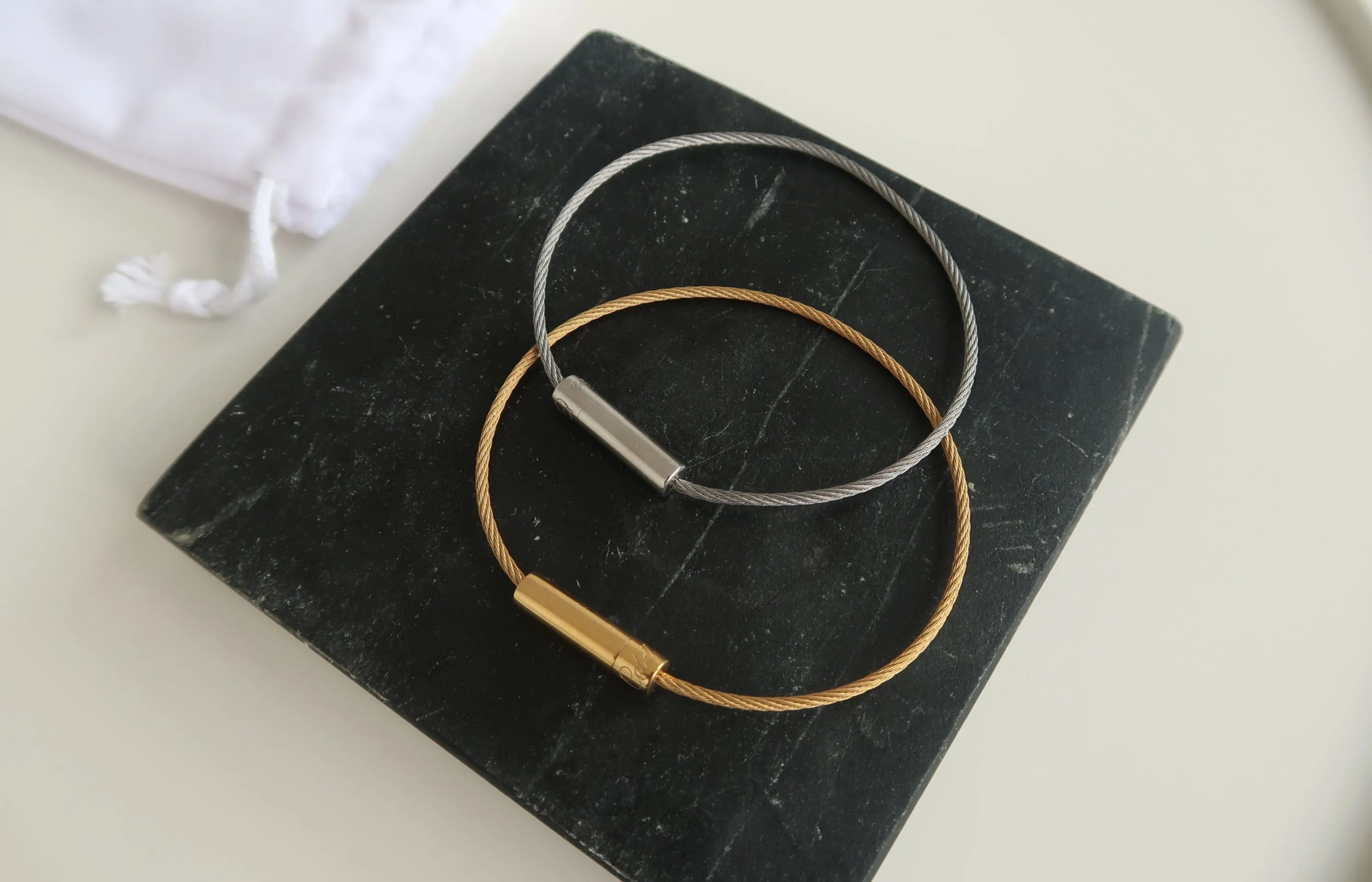 Michael Cable Bracelet | Gold