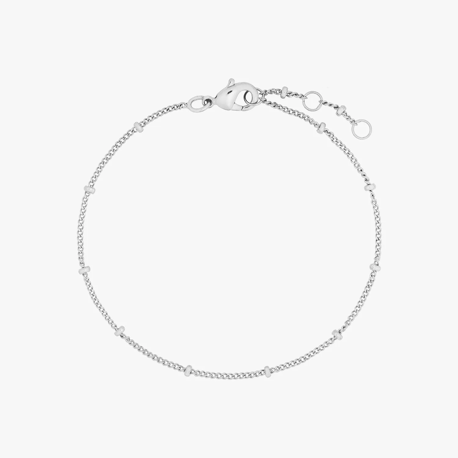 Minimal Satellite Chain Bracelet