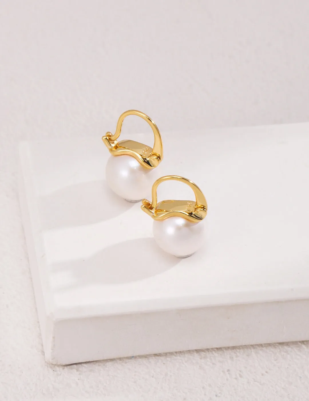 Natural Pearl Earrings