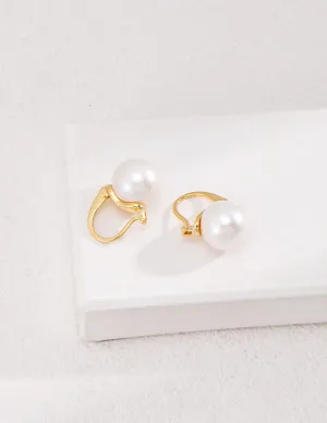 Natural Pearl Earrings