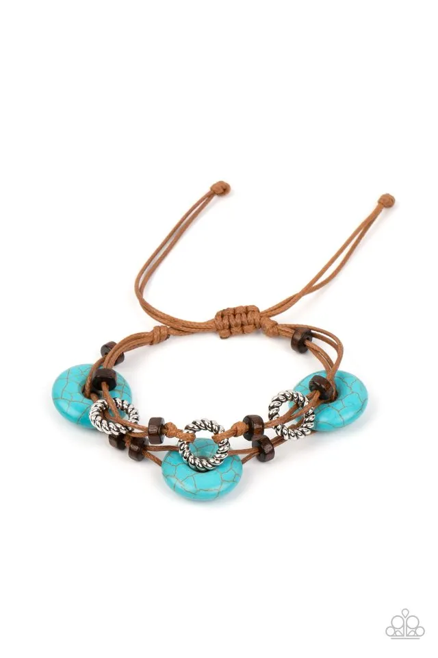 Paparazzi Bracelet ~ Quarry Quandary - Blue