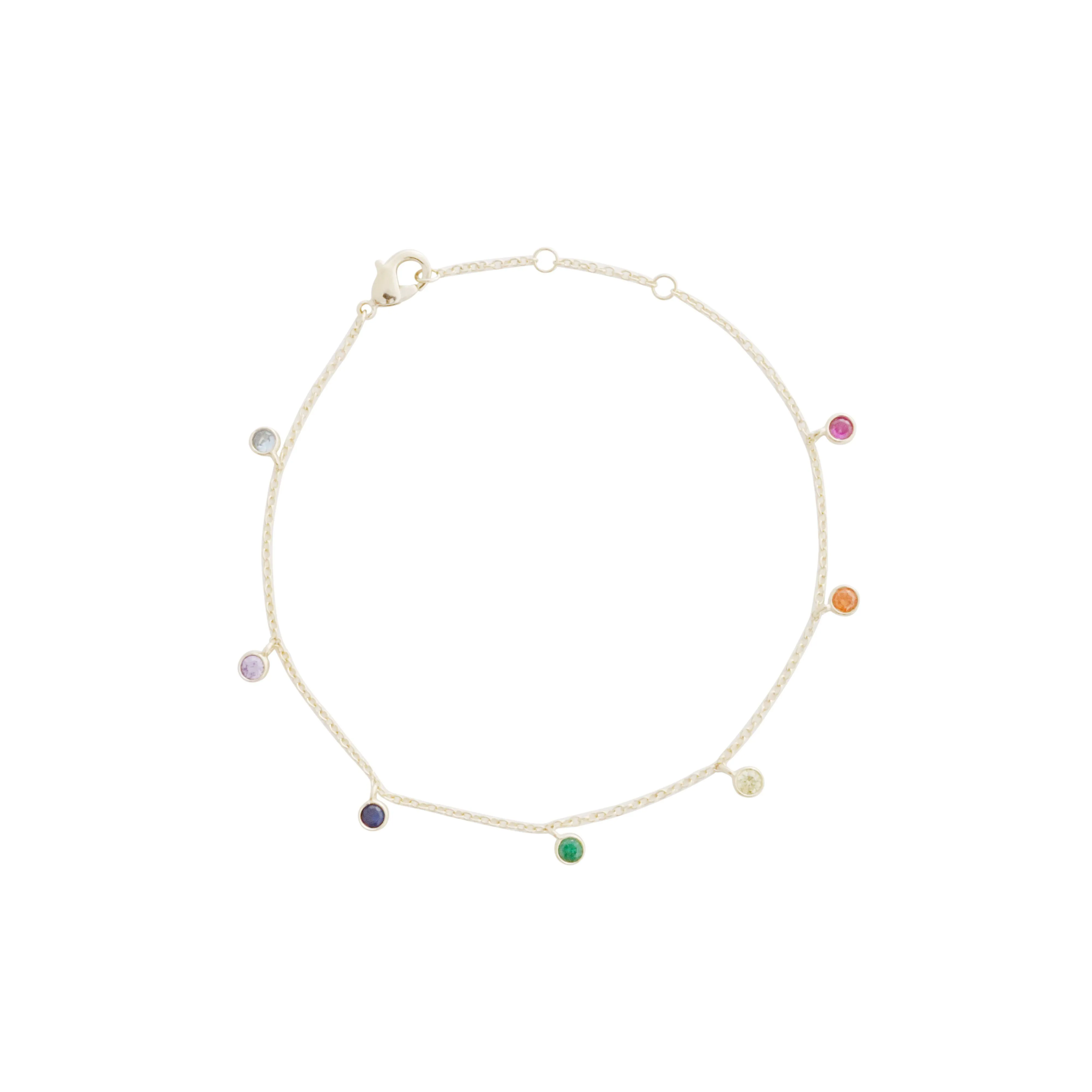 Rainbow Crystal Stardust Bracelet