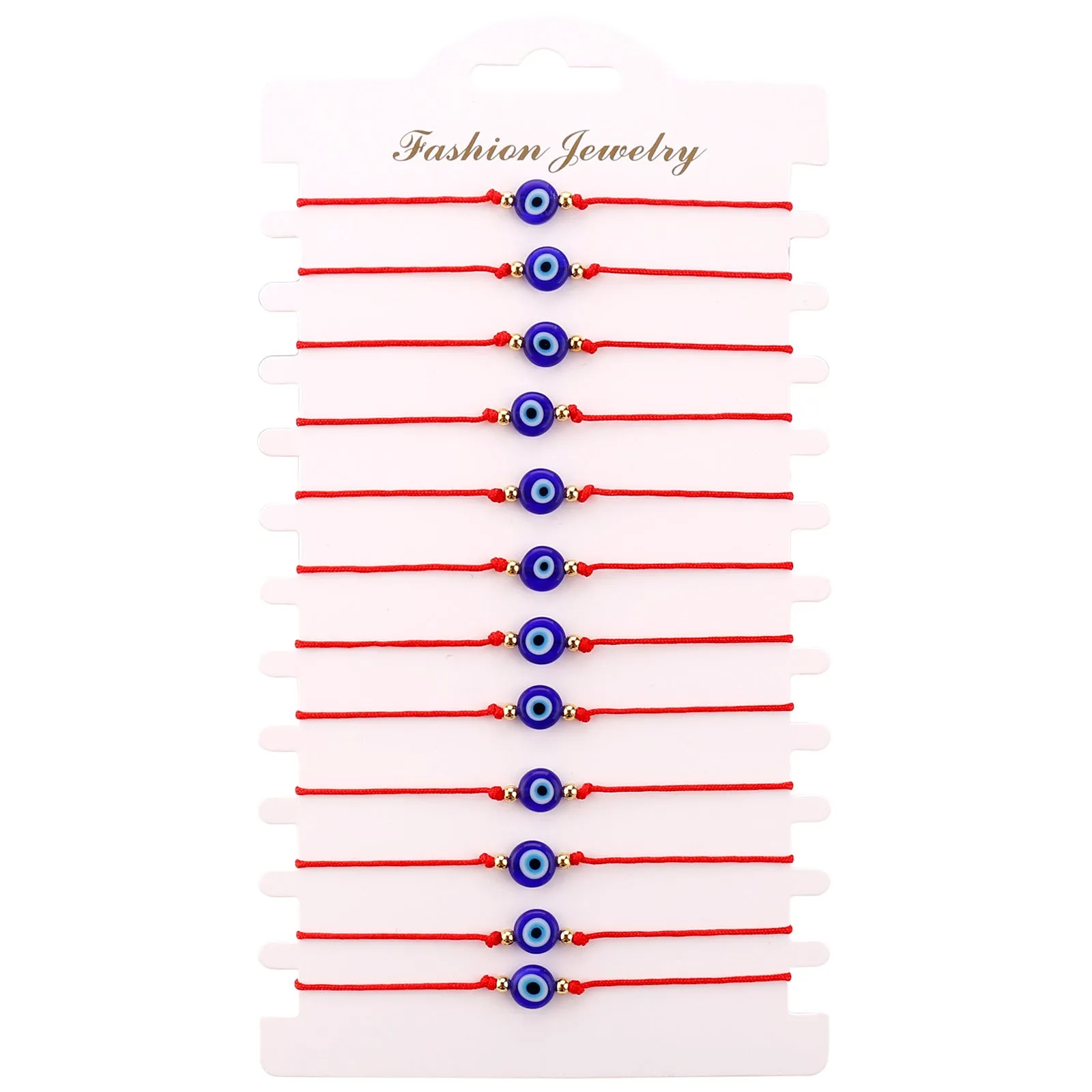 Red Rope Evil Eye Bracelet