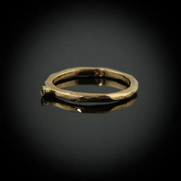 Rogue River Ring with Cognac Diamond