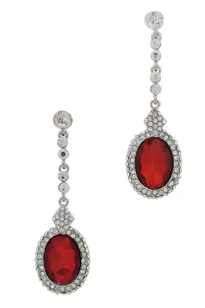 Royal Ruby Earrings