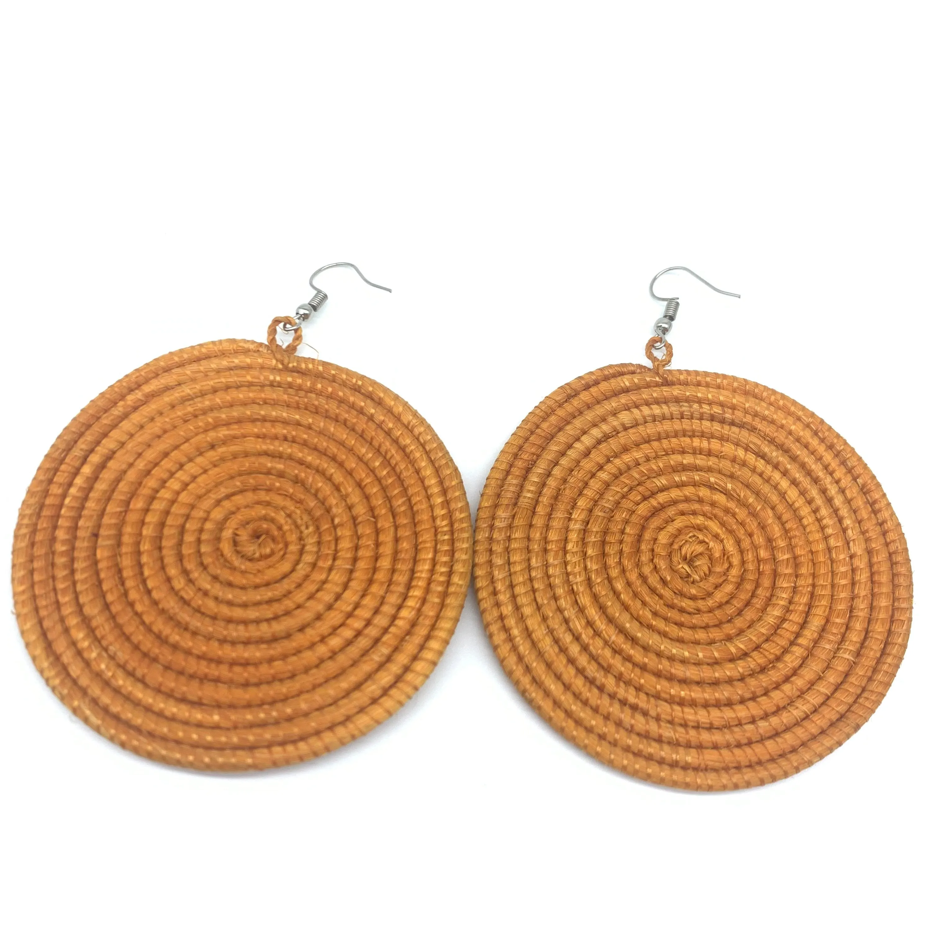 Sisal Earrings- Natural 3