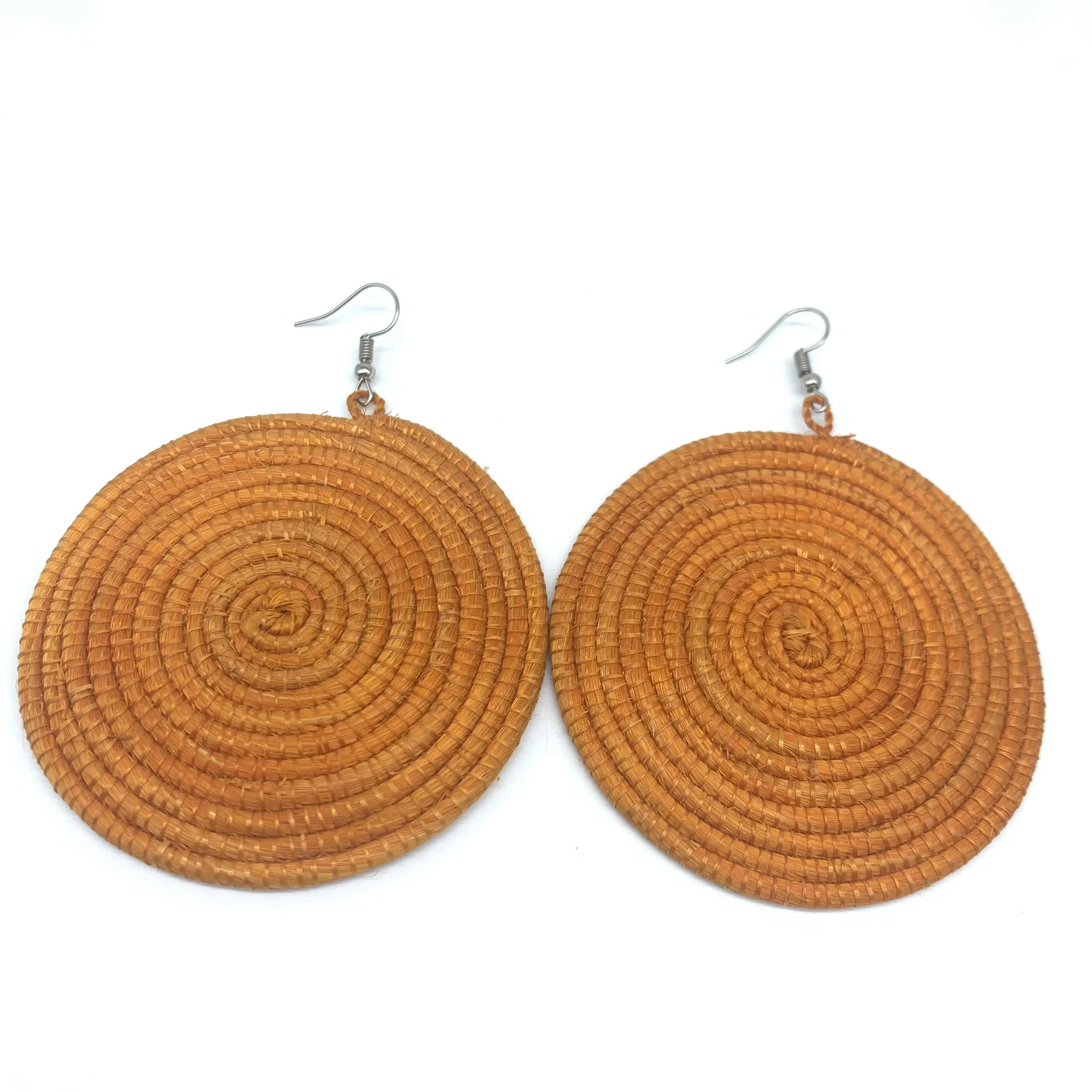 Sisal Earrings- Natural 3