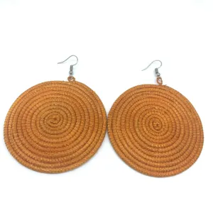 Sisal Earrings- Natural 3