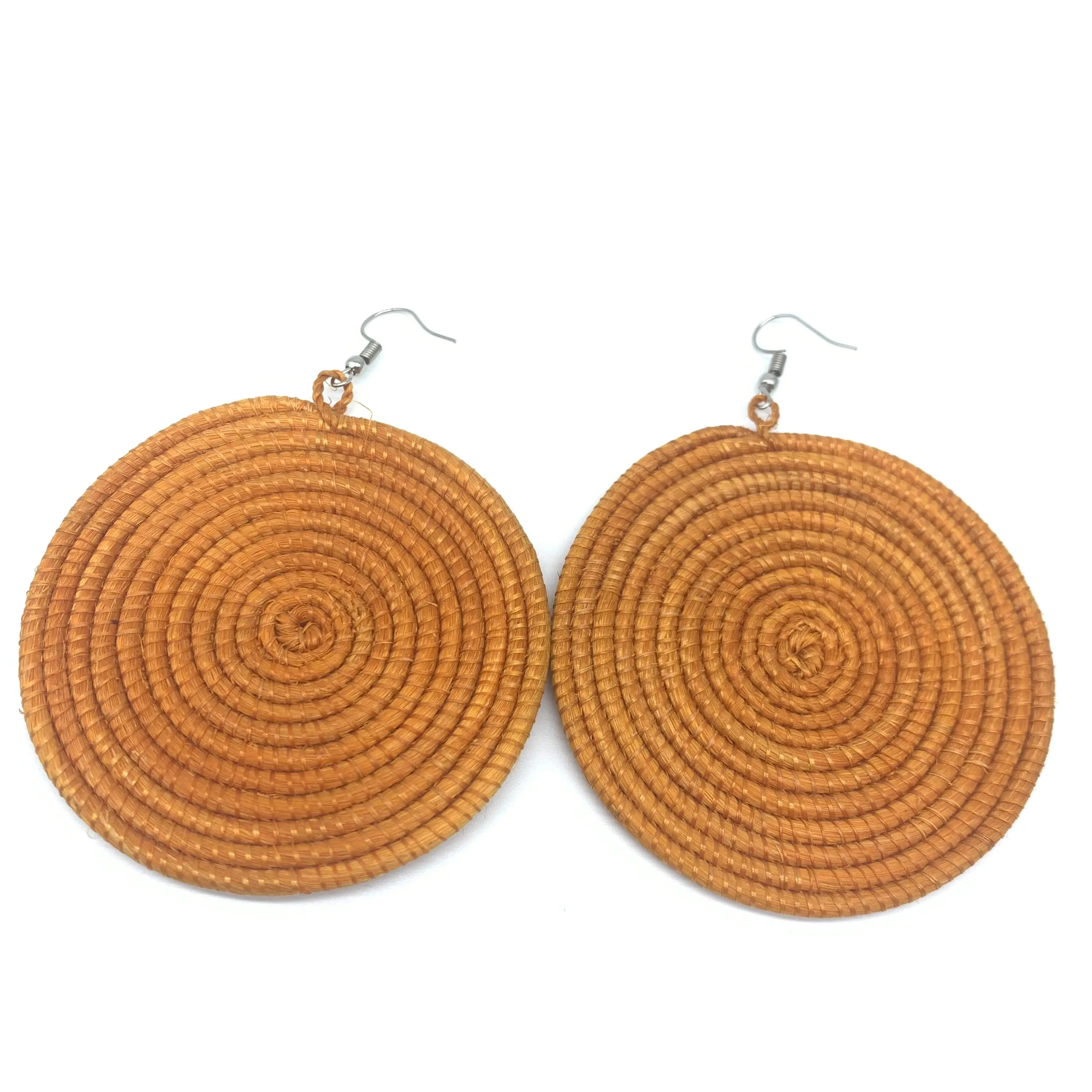 Sisal Earrings- Natural 3