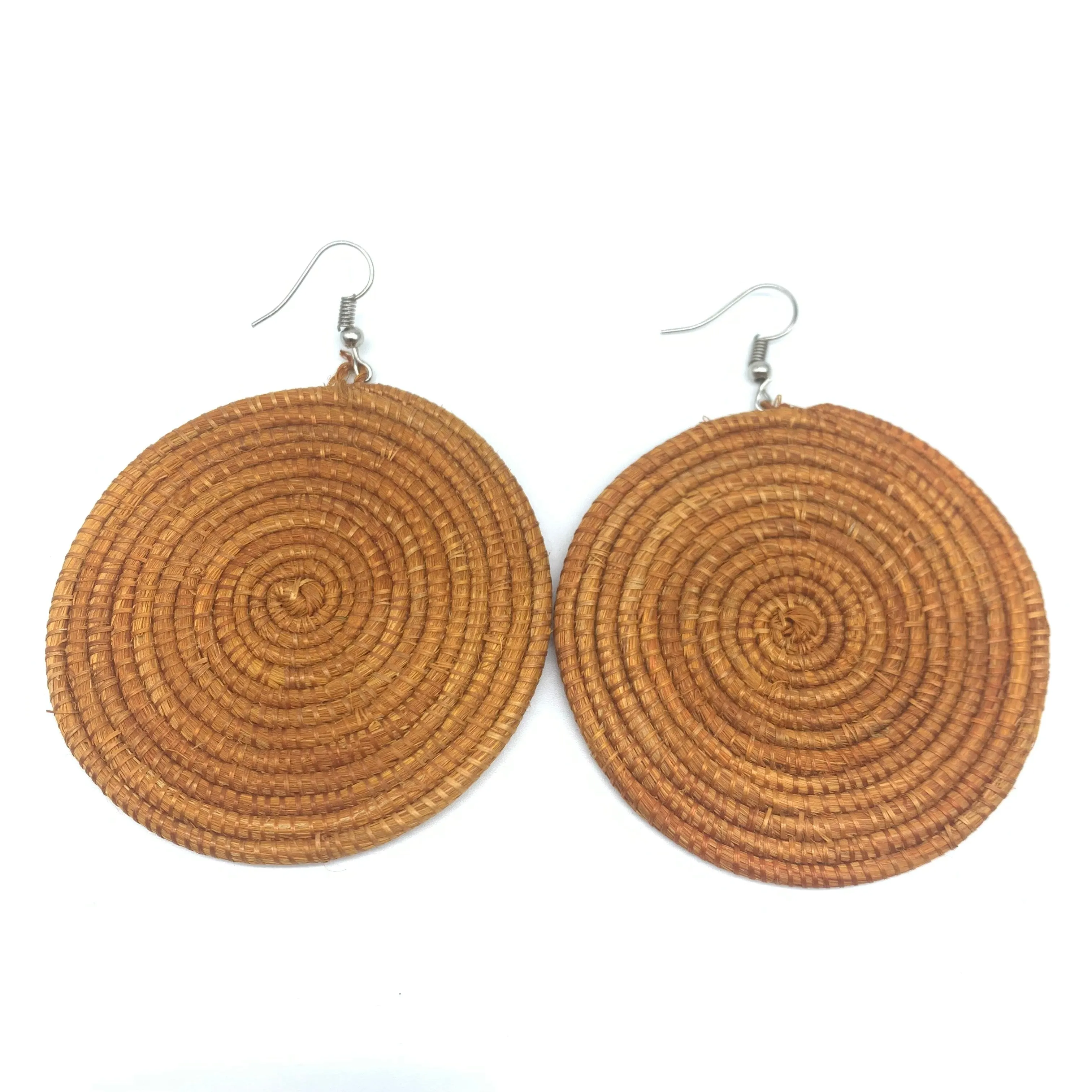 Sisal Earrings- Natural 5