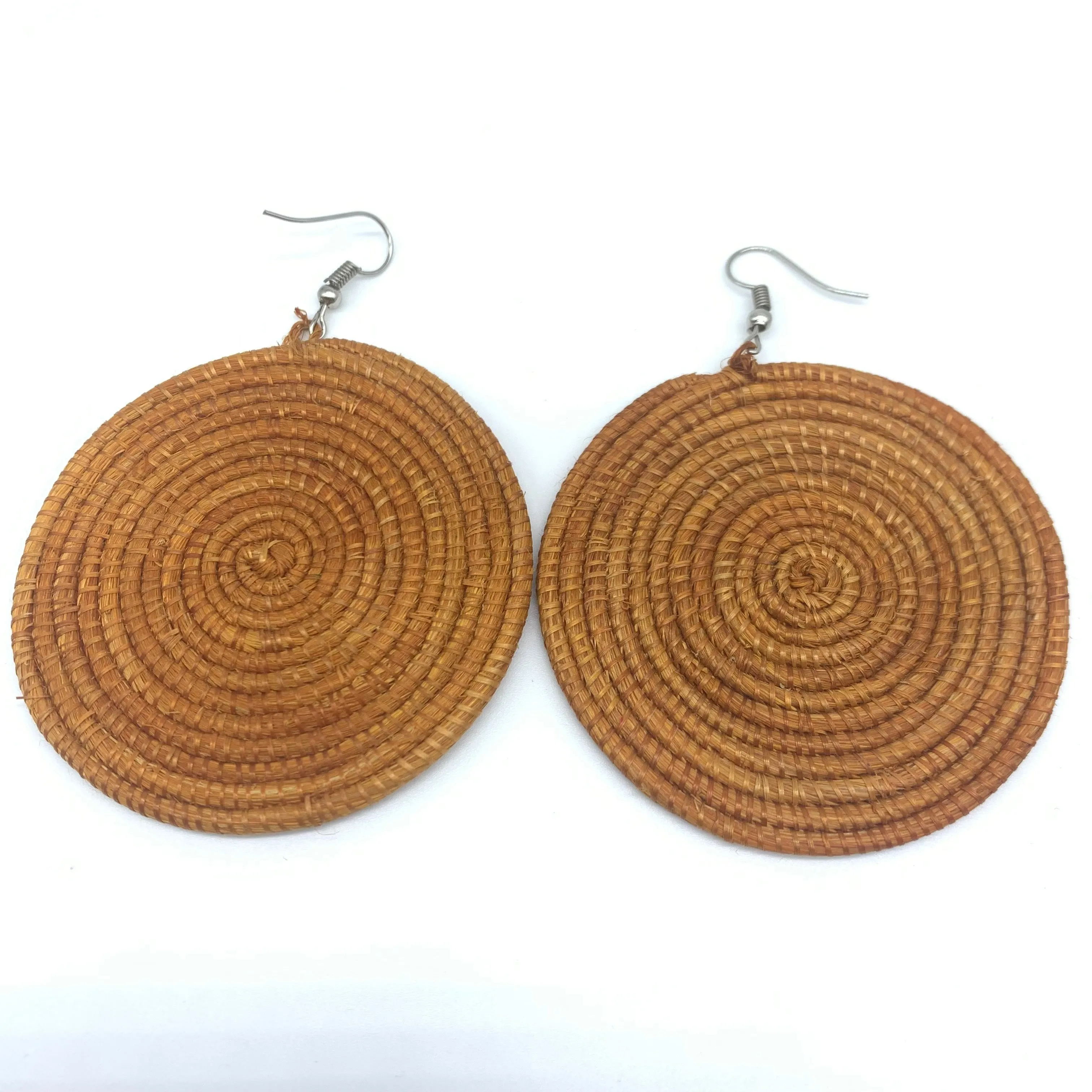 Sisal Earrings- Natural 5