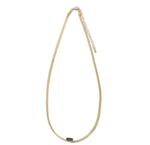 Snake Chain with Smokey or Clear Gem