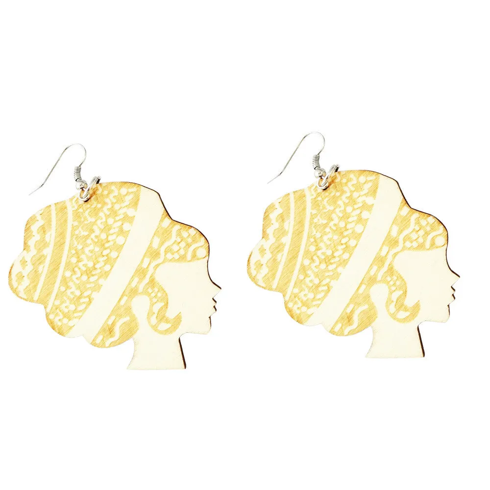 Southern Belle earrings | Natural hair earrings | Afrocentric earrings | jewelry | accessories