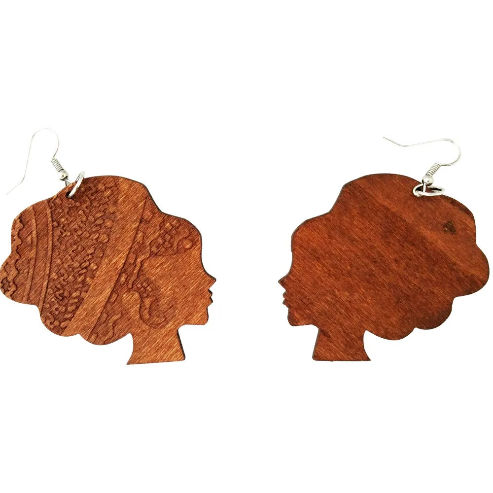 Southern Belle earrings | Natural hair earrings | Afrocentric earrings | jewelry | accessories