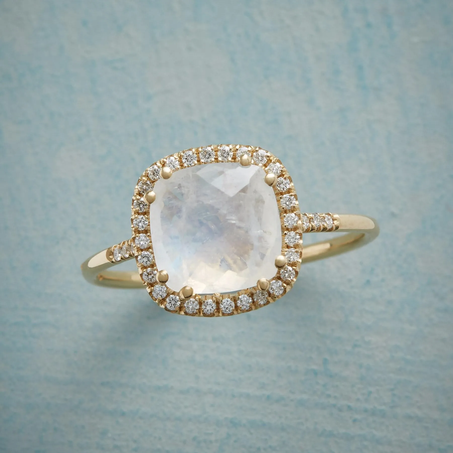 Sparkling Moonstone Ring