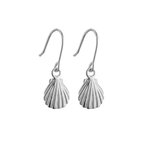 Sterling Silver Earrings - Sea Shell