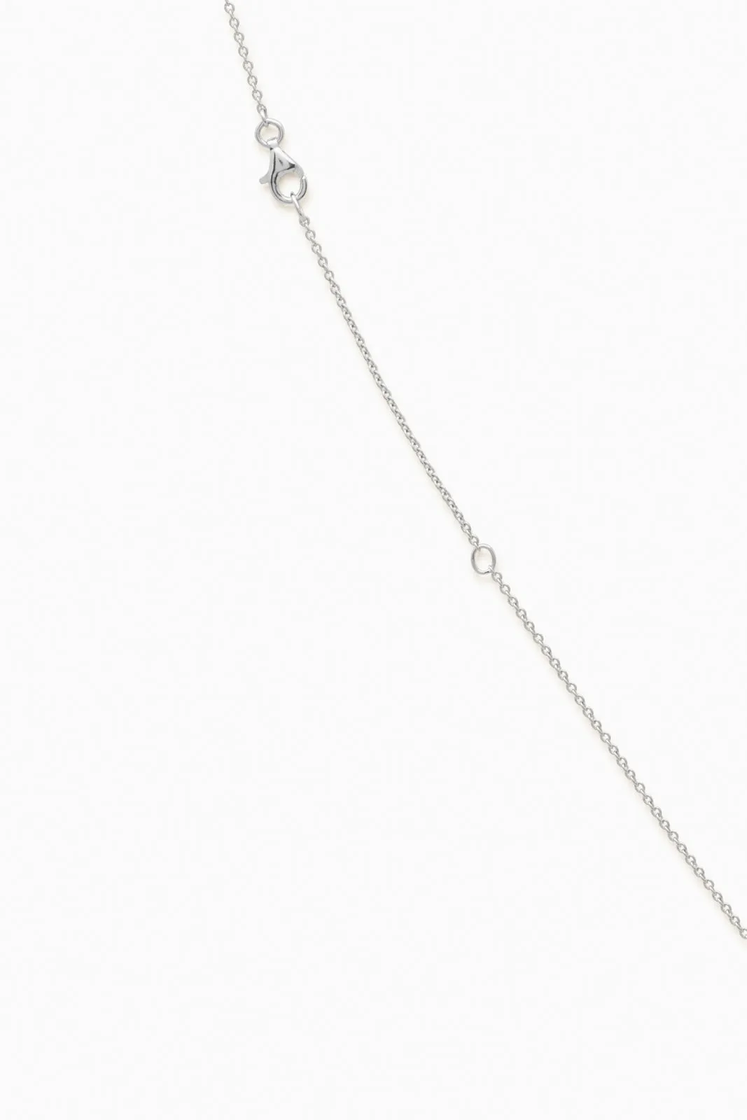 Tear Drop Necklace | Silver